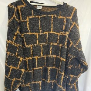 Black and Tan sweater
